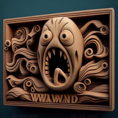 3D мадэль The Wayward Wobbuffet Sonans Так ли это? (STL)